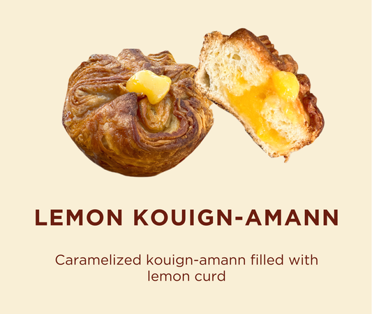 Lemon Kouign-amann
